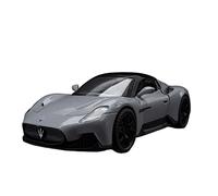 EMRGAZQD Scale Finished Model Car 1:24 Scale For Maserati MC20 Supercar Alloy Die-cast Metal Replica Model Adulte Toy Collect Gift Miniature Replica Car(Titanium)