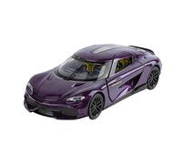 EMRGAZQD Scale Finished Model Car 1:32 For Koenigsegg Gemera Gt Static Alloy Metal Die-cast Car Model Display Window Ornaments Collectibles Miniature Replica Car(Purple)