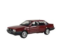 EMRGAZQD Scale Finished Model Car 1:32 For Volkswagen Santana Mini Static Simulation Die-cast Alloy Car Model Ornaments Display Collection Miniature Replica Car(Red)