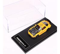 EMRGAZQD Scale Finished Model Car Miniature 1:64 For Mazda RX7 FD3S Alloy Mini Race Car Model Simulation Die-cast Vehicles Souvenir Miniature Replica Car (Color : Yellow B), darong001