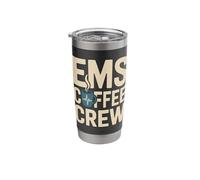 EMS Coffee Crew Paramedic EMT First Responder Stainless Steel Insulated Tumbler