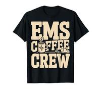 EMS Coffee Crew Paramedic EMT First Responder T-Shirt