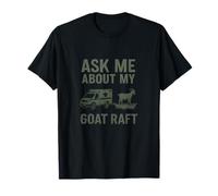 EMS EMT Firefighter Paramedic Ask Me About My Goat Raft T-Shirt