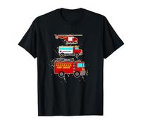 EMS Fire Truck Ambulance Rescue Helicopter Gift T-Shirt