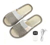 EMS Foot Massage Slippers, 8 Modes & 19 Intensity Electronic Massage Slippers with TENS Pulse, Rechargeable Therapeutic Foot Massager for Relaxation & Recovery Non-Slip (5.5-6)