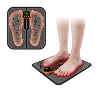 EMS Foot Massager,Electronic Muscle Stimulatior Massage Mat,8 Modes 18 Intensities Relax Muscles,Folding Portable Feet Massage Machine