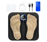 EMS Foot Massager - Massage Machine for Feet | Electric Foot Muscle Relaxation Device for Adults Busy Professionals Men Women Studying Travel Home Business