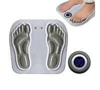 EMS Foot Massager Mat | Feet Massager Pad - Multiple Modes Deep Tissue Device for Men Women Mom Dad Studio Workplace Home Living Room Bedside Hotel