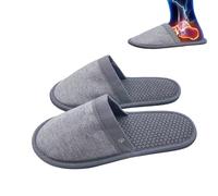 EMS Foot Massager Reflexology Slippers, Washable Electric Therapy Slippers Rechargeable Acupressure Massage Digital Machine Acupuncture Healthy Feet Care for Men Women Indoor Use (40-43)