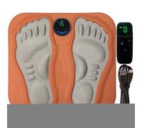 EMS Foot Massager, Wellness Stimulation Mat, Elderly Comfort Pad, Remote Activation Setup, Relax Focus Technology, 11.26 Inches, for Meditation