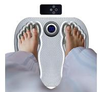 EMS Foot Stimulator,Feet Stimulator Pad | Multiple Modes Deep Tissue Device for Men Women Mom Dad Studio Workplace Home Living Room Bedside Hotel