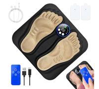 EMS Foot Stimulator | Portable Feet Revive Massager,Electric Foot Muscle Relaxation Device for Adults Busy Professionals Men Women Studying Travel Home Business