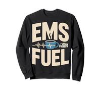 EMS Fuel Coffee For Paramedic EMT Nurse Hero Crew Sweatshirt