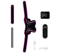 EMS Glute Trainer USB Rechargeable Booty with 8 Modes&19 Intensity Levels Trainer Hip Trainer Wrapped Wearable Belt Muscle Stimulator with Remote Control Helps Lift, Shape, Tighten Butt for Women Men