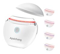 EMS Gua Sha Electric, Apaichang Face Massager with Vibration & Heat Massager Face Lifting Face 4 Modes Guasha Face Massager with Red, Blue, Purple, Anti-Ageing, Against Wrinkles