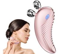 EMS Gua Sha Electric Face Massager with Vibration Heat Face Shaping Device with Smart 3 Modes Levels Face Massager for Face Anti Wrinkle Double Chin Remover