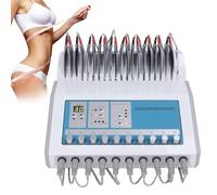 EMS Micro Current Beauty Machine, Body Slimming Massager, 10 Outputs Channel, 4 Pulse Modes & 3 Gears Pulse Speed, for Weight Loss, Body Shaping, Relieve Muscle Pain