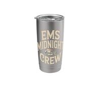 EMS Midnight Crew Night Shift Paramedic Squad Stainless Steel Insulated Tumbler