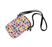 EMS Wife Paramedic Girlfriend Gift EMS Coquette Bow Crossbody Bag for Blue Collar Wife EMS Mom, Abaged, ALL