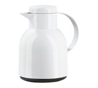 Emsa 504229 Samba Quick Press closure vacuum jug, 1.0 litres, white 34 Ounce Whi