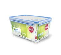 Emsa 508548 Clip & Close rectangular food storage container 8.2 litres, transpar
