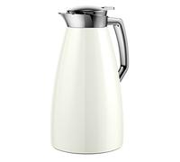 Emsa 514185 Plaza Quick-Tip vacuum jug, 1.0 litres, ice white