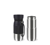 EMSA beYou Cup Mug 0.36L, 0.5L Body, Coffee Set, 100% Leak-Proof, black, N2195550