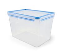 EMSA CLIP & CLOSE FOOD CONSERVATION, FOOD STORAGE CONTAINER, LEAK-PROOF, HYGIENIC, MICROWAVE-SAFE, DISHWASHER-SAFE, FROST-RESISTANT, 30-YEAR GUARANTEE, 10.6L, 508549