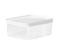Emsa Optima N11422 Dry Storage Container 2 Litres Rectangular 100% Safe, Hygienic, Safe and Space Efficient Fresh Seal BPA Free Transparent Design 2.0 L