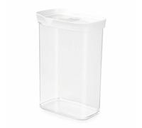 EMSA Optima Rectangular Dry Storage Jar Transparent White 2.2 L
