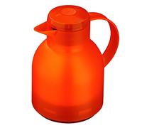 Emsa Samba 504234 Insulated Thermos Can 1.0 L Quick Press Translucent Orange