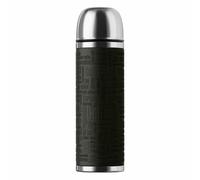 Emsa Senator Vacuum Travel Flask, Vacuum Thermal Flask Stainless Steel Black 1 L