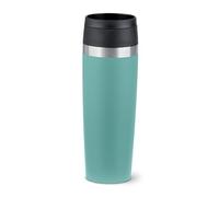 Emsa Travel Mug Insulated Mug 500 ml, 6 Hours Hot + 12 Hours Cold, 100% Leak-Proof, Easy Open and Close, Coffee Mug, Powder Coating, Petrol, N2023850