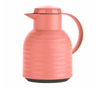 Emsa vacuum jug teapot coffee pot SAMBA WAVE QP plastic coral 1L