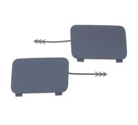 EMSea 1 Pair Rear Bumper Tow Hook Cover 8R0807449 8R0807450 Compatible With Audi Q5 08-17
