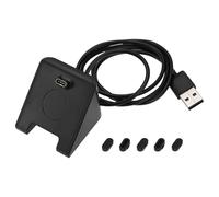 EMSea 1 Set Charger Charging Dock with Dust Plug Compatible with Garmin Fenix 7 7S 7X Compatible with Solar 6 6s 6x Pro 5 5S 5X Plus Compatible with Instinct Compatible with Vivoactive 3 4