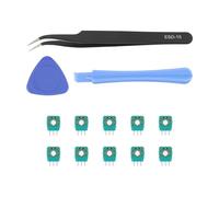 EMSea 1 Set of 2K3 Ohm Fine Adjustment Potentiometer Sensor Module Control Lever Replacement Parts with Repair Kit Compatible with PS5 Controller