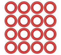 EMSea 100PCS O-Rings for Broadhead Archery Arrowhead Rubber Bands Replacement Arrow Tip Grommet OD 5mm ID 3mm Diameter 1mm Red