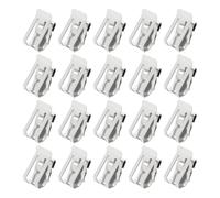 EMSea 100Pcs Solar Panel Cable Clips Stainless Steel Suitable for 2 x 4 mm² - 6 mm² Photovoltaic Cables