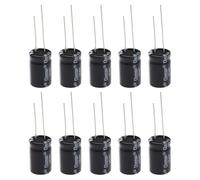 EMSea 10pcs 1000uF 35V Electrolytic Capacitor Long Life 105 °C Suitable for TV Power Supply Repair Electronic Applications (13x20mm)
