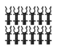 EMSea 10PCS Bonnet Support Rod Clips PRC3180 Compatible with Defender 90 110 130 TD5 Defender 1999 Onwards Discovery 1 Car Bonnet Stay Prop Retaining Clip
