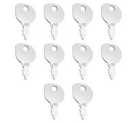 EMSea 10PCS Ignition Starter Keys 52813000 365410 Compatible with John Deere Ride-On Mowers Tractor Compatible with Murray Compatible with MTD Compatible with Snapper