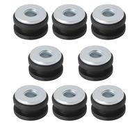 EMSea 10pcs Motorcycle Buffer Rubber Pad Grommet Set Rubber Grommets for Motorcycle Fairings Compatible with Honda CBR 954 929 600 1000 with Metal Bolt