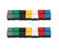 EMSea 14Pcs PB86 4Pin Momentary SPDT Square Push Button Tact Switch Suitable for 1024 1024s 2048 Stage Control Equipment