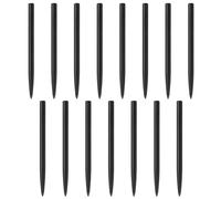 EMSea 15pcs Dart Tips 38mm Dart Spare 2.3mm Points Nickel-Plated Iron Replacement Smooth Tips for Glide Spare Dart Points(38x2.3mm)