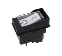 EMSea 1Pc 4Pin YH02-A Electromagnetic Switch Rocker Switch Compatible with KEDU KJD16 Various Machine Tool Equipment (230-250V 16A)