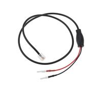 EMSea 1pc RJ11 Rearview Mirror Plug Cord Radar Detector Power Cable 60cm Compatible with Escort Compatible with Valentine One Compatible with Uniden RJ11 Radar Detector(Middle Pin)