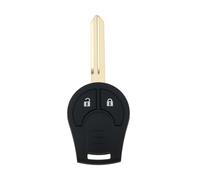 EMSea 2 Buttons Remote Key Fob with ID46 Chip 433MHZ Compatible with Nissan Micra 2015-2017