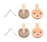 EMSea 2 Pairs Sintered Brake Pads Disc Brake Pad Compatible with KUGOO G2 Pro, Hitway H5 E Scooter, 33.5x22.5x4mm