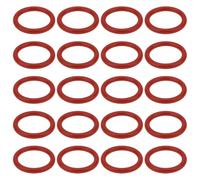 EMSea 20PCS PC Water Cooler G1/4 Thread Silicone O-Ring Compatible with G1/4 External Thread Water Block Water Pipe Connector